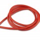 Cavo elettrico sez.4,00 guaina in silicone rosso 1m  Art. RC600166